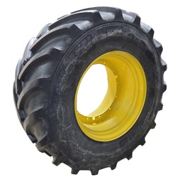 900/60R42 Michelin Axiobib R-1W on Stub Disc Agriculture Tire/Wheel Assemblies T010957