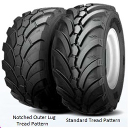 600/50R22.5 Alliance 398 Flotation Radial MPT I-2 Agricultural Tires 39810020