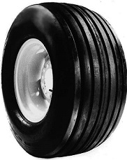 25/7.50-15 Titan Farm Flo-Trac Rib HF-1 Agricultural Tires 41F378