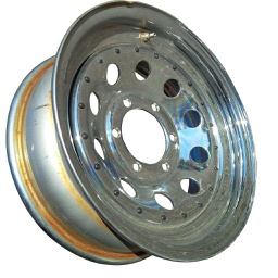 6"W x 16"D Formed Modular Trailer Pass/Light Truck/Trailer Wheels 002289(SIS)
