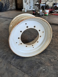 13"W x 22.5"D Flat Plate Heavy Truck Wheels H380(SIS)