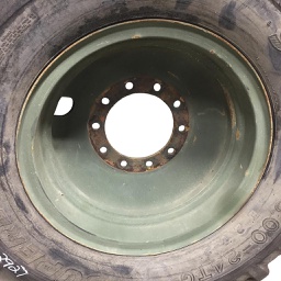 9"W x 24"D Flat Plate 3-Piece OTR Wheels WS002927