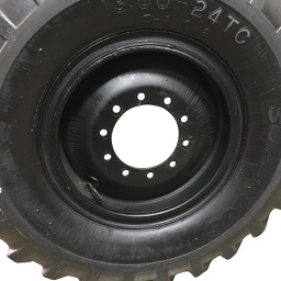 9"W x 24"D Flat Plate 3-Piece OTR Wheels WS002928