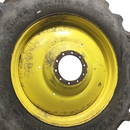 20"W x 46"D Formed Plate W/Weight Holes Agriculture & Forestry Wheels WT008932
